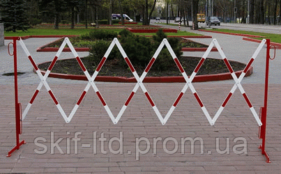 Мобильное раздвижное ограждение Киев - изображение 1