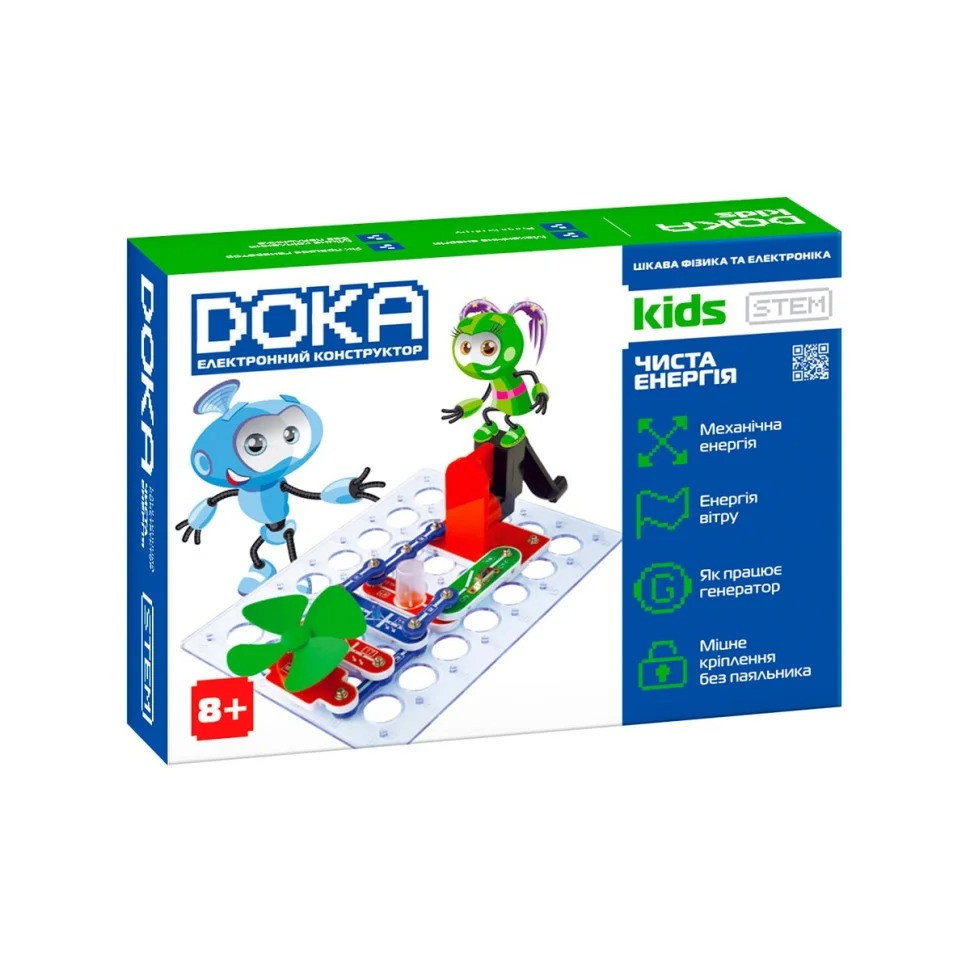 Електронний конструктор "Чиста Енергія" DOKA D70704 Вінниця - фото 1