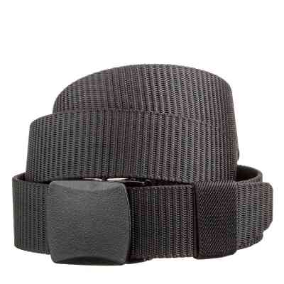 Ремень Vintage Текстильный мужской Черный (20228) Винница