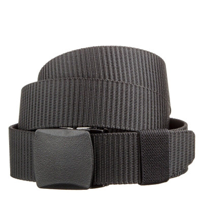 Ремень Vintage Текстильный мужской Черный (20228) Винница - изображение 1