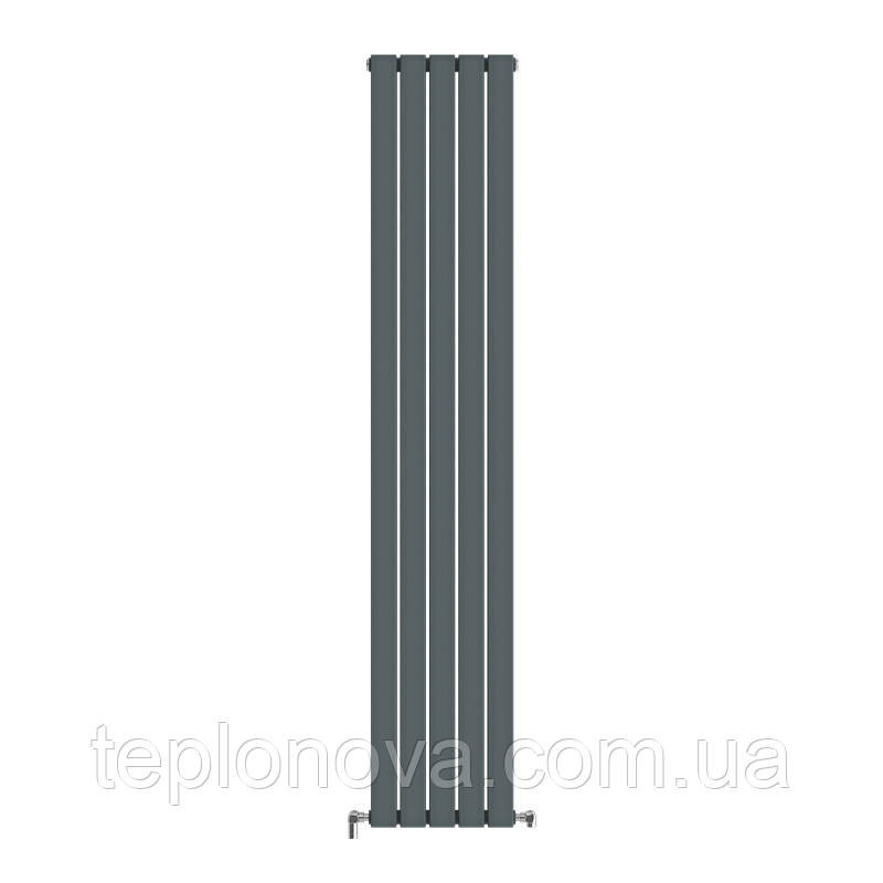 Дизайнерский радиатор 1800/340 (мм) антрацит IDEALE VITTORIA (боковое подключение) 12 5/1800/340 Черновцы - изображение 7