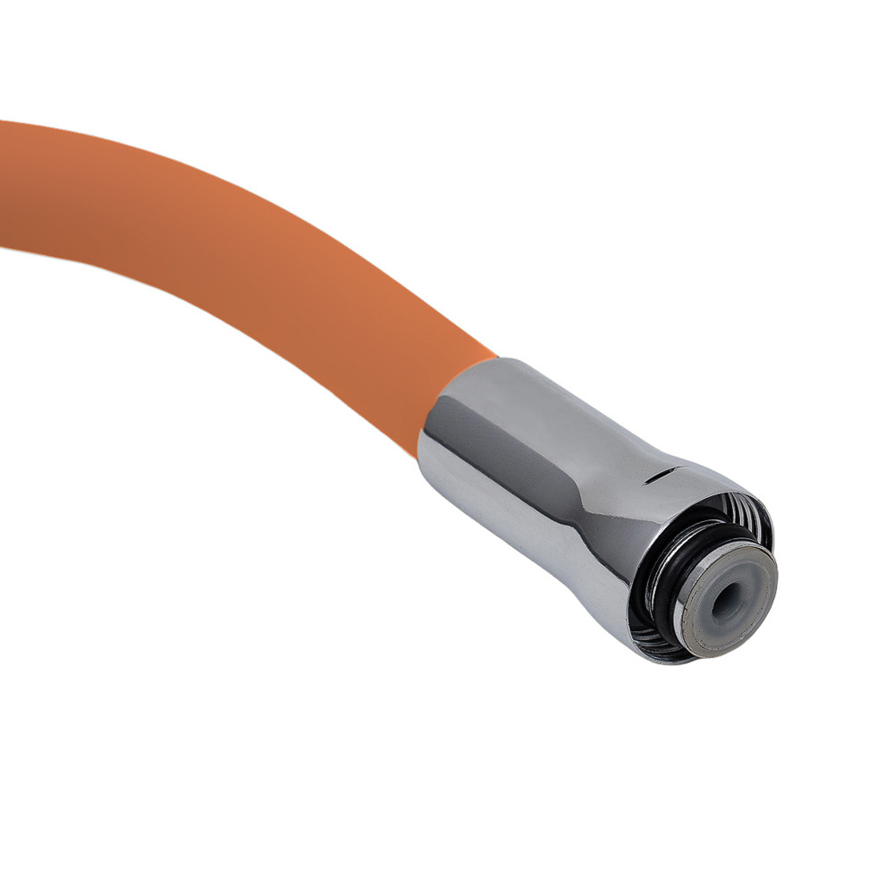 AQUATICA Излив (гусак) 3/4" для кухни силиконовый оранжевый AQUATICA (XH-5242) (9793513) Коломия - фото 2