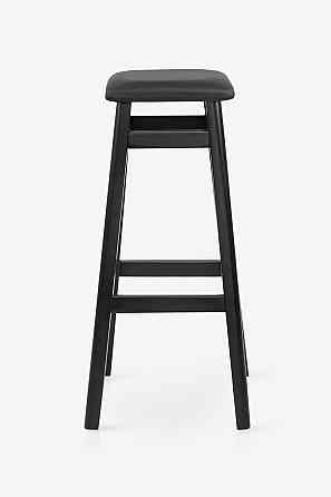 Табурет БАРНИЙ КВАДРАТНИЙ М'ЯКИЙ (80 см), венге Дніпро