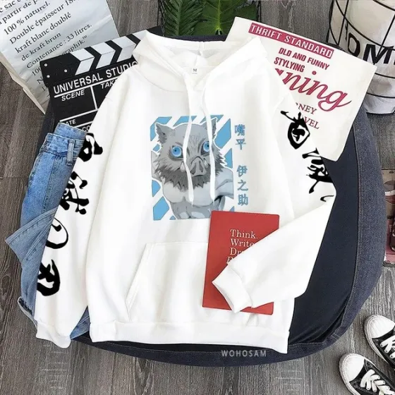 Худі, біла аніме для підлітка хлопчика 2765867110 розмір 150 см Дніпро