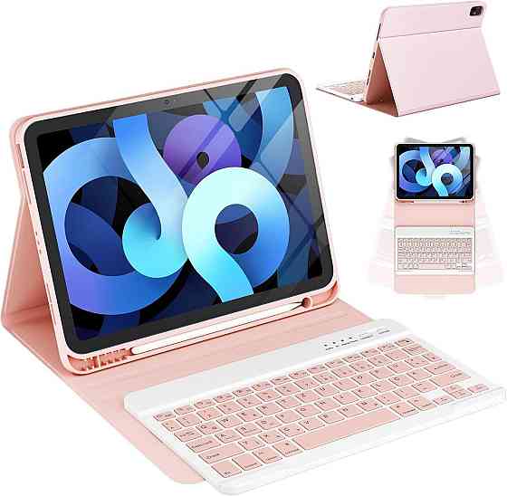 Чохол з клавіатурою для iPad Air 11-inch(M2) 2024/ iPad Air 5 2022/Air 4 2020 10.9/iPad 4-го покол.  Дніпро