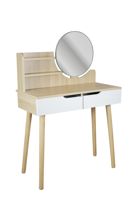 Туалетний столик Jumi Scandi з шухлядами, світлий бук Київ - фото 2