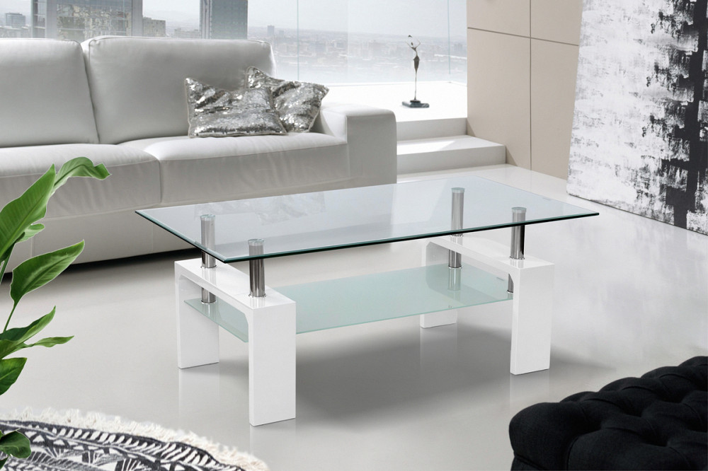 Стіл журнальний Кватро XS-3021, білий Киев - изображение 6