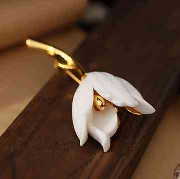 Брошка у весняному стилі тюльпан Київ