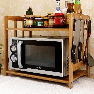 Етажерка для мікрохвильовки "Ліхні 2" сієна Миколаїв - фото 1