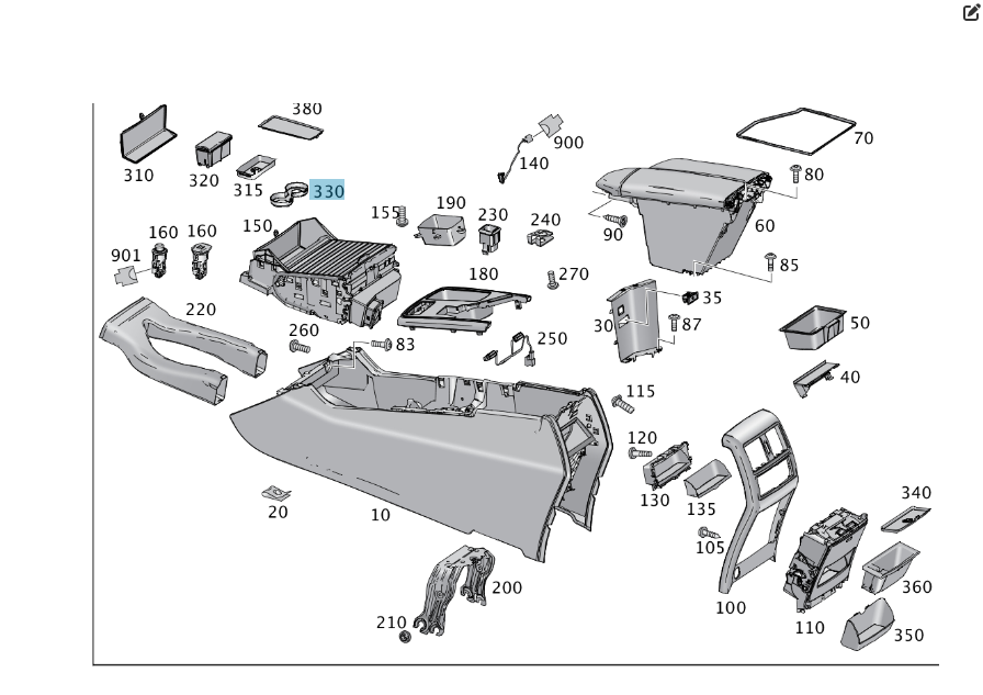 Mercedes-Benz  A1666830091 Гумовий килимок у підсканнику ML/GLE W166 GLE Coupe C292 GL/GLS X166 Одесса - изображение 2