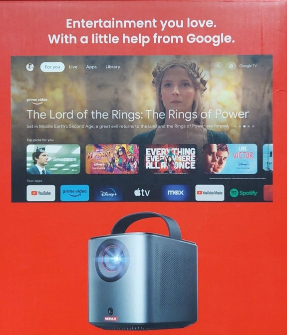 Мультимедійний проектор nebula mars air 3 anker. Харків - фото 1