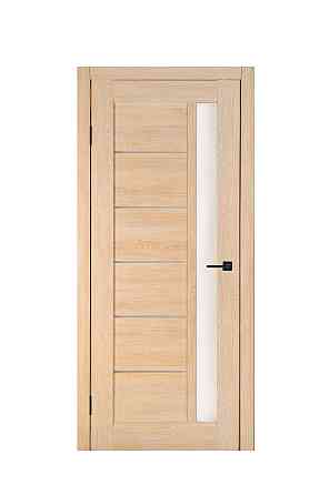 Дверь Реликт Корт Золотистый + Сатиновое стекло 80*200 см Дверное полотно с сатиновым стеклом Киев