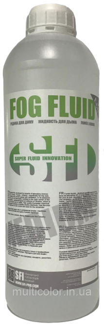 Рідина для диму Середня Еко SFI Fog Eco Medium 1л Київ - фото 1