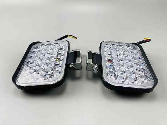 Фара LED прямокутна 99W ближнє і дальнє світло 33 led діода 6500K робоча фара Мукачево