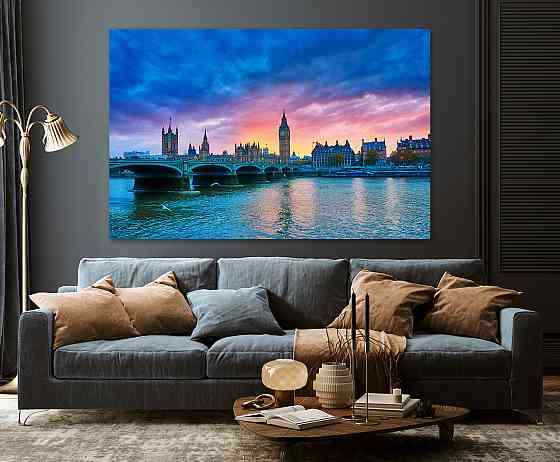Картина холст в гостиную / спальню   Велика Британія     MLP_231 70x140 см Киев
