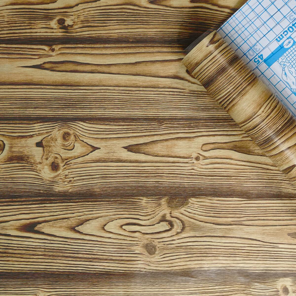 Самоклеюча плівка 0,45х10м х 0,07мм Жовте дерево SW-00000813 Київ - фото 1