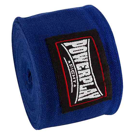 Бинти для боксу PowerPlay 3046 Сині  NYLON (3м) Луцьк