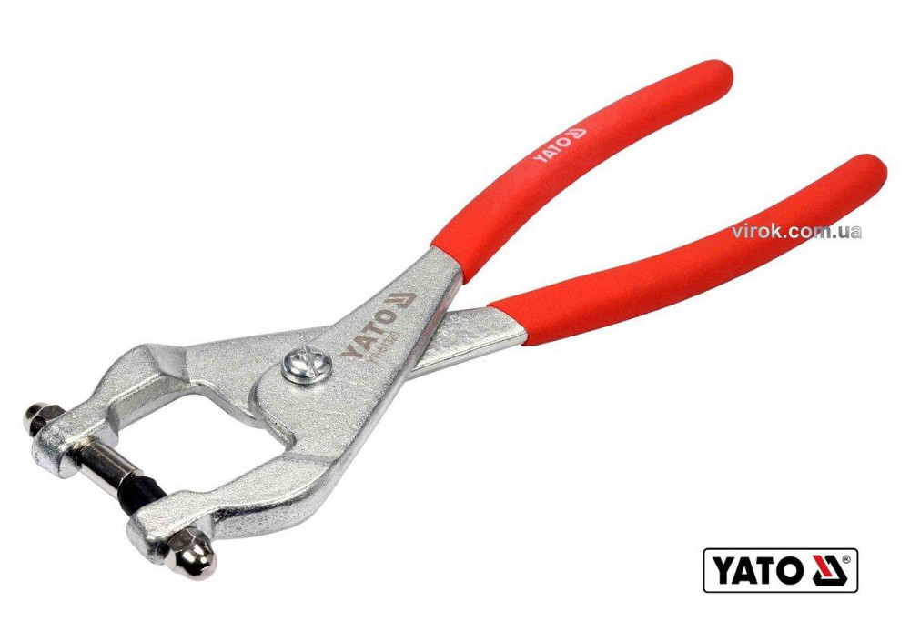 Кліщі для проколювання отворів в металев. листах t≤ 0.8 мм YATO отворів Ø=3,2мм, L= 240мм [5/30] Одеса - фото 1