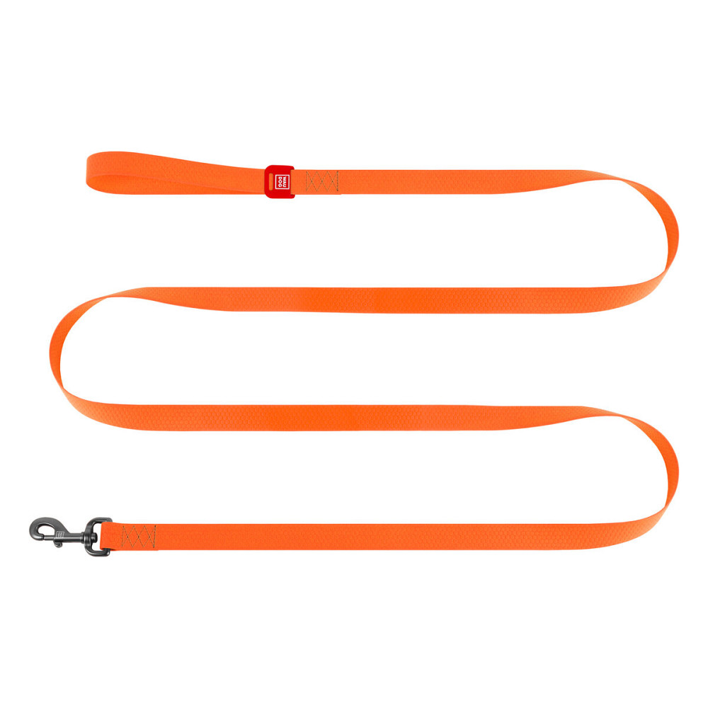 Повідець для собак водостійкий WAUDOG Waterproof, M, Ш 20 мм, Д 500 cм, помаранчовий Київ - фото 3