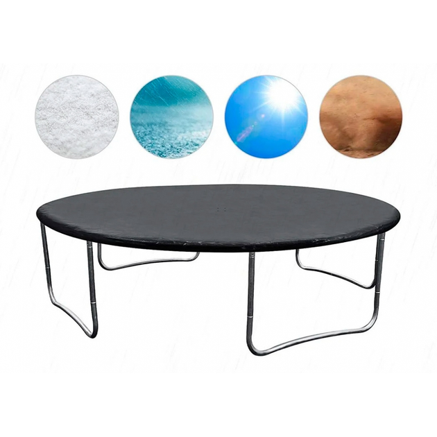 Тент-чехол для батута Crivit 300см (Черный) Винница - изображение 4