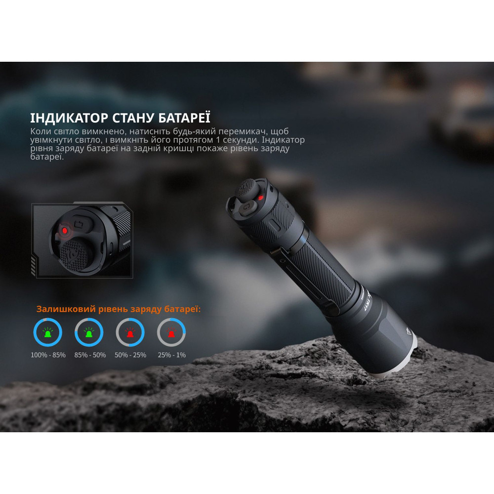 Тактичний ліхтар ручний Fenix TK17 Ровно - изображение 10