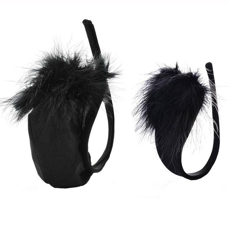 Труси без лямок чоловічі та жіночі набір one size чорний Київ - фото 1