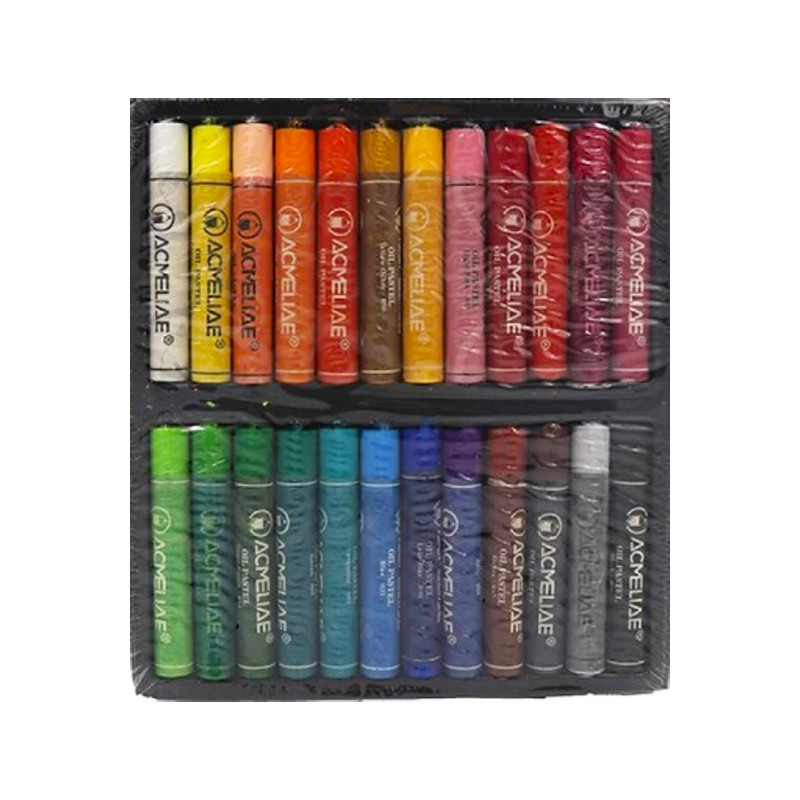 Набір масляної пастелі OPC-24, 24 кольори, 24 штуки Вінниця - фото 2