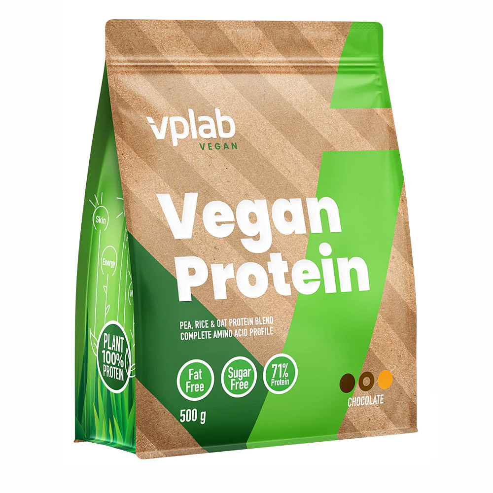 Vegan Protein - 500g Chocolate Луцьк - фото 1