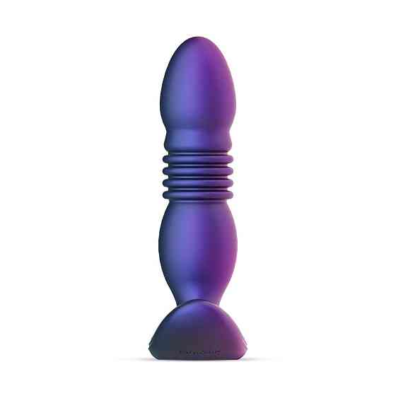 Анальна пробка з вібрацією та пульсацією Hueman - Supernova Thrusting Buttplug Sex Aura Київ