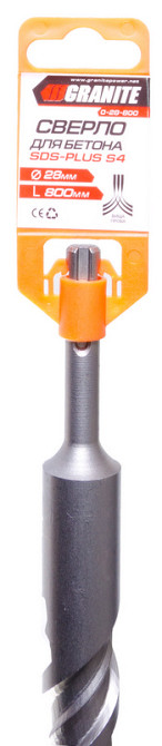 GRANITE Свердло для бетону GRANITE SDS-PLUS S4 28х800 мм 0-28-800 Коломия - фото 4