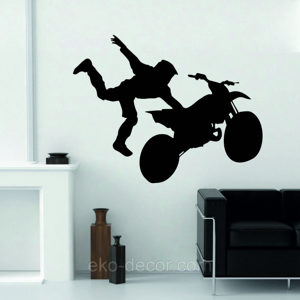 Декоративне настінне Панно «Мотофрістайл», Декор на стіну Київ - фото 3