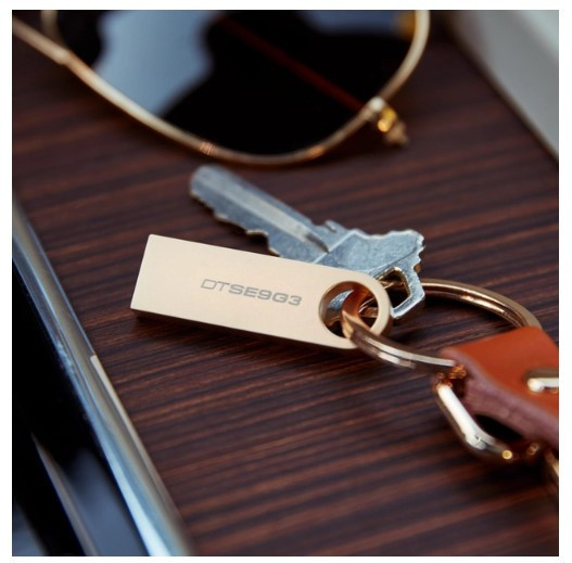 Flash Drive Kingston DT SE9 G3 64GB USB 3.2 Gold (DTSE9G3/64GB) (6962751) Київ - фото 5