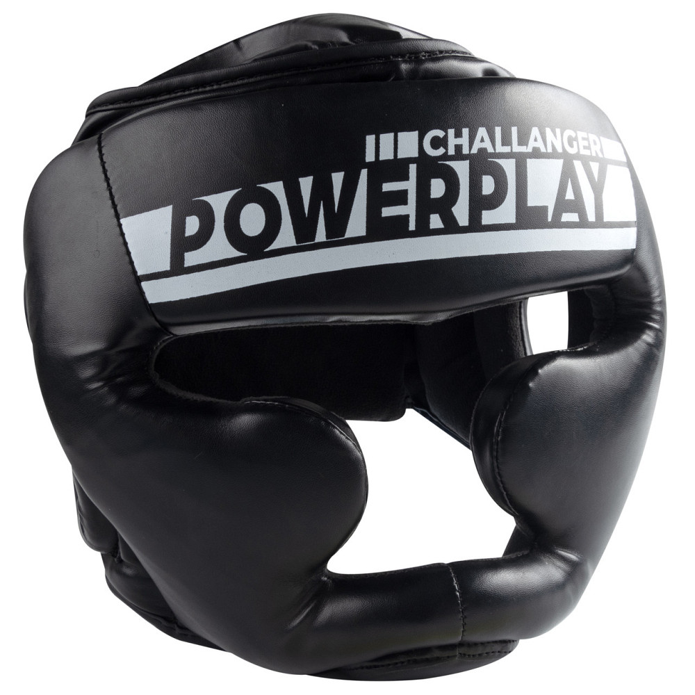 Боксерський шолом тренувальний PowerPlay 3048 Чорно-Білий XL Киев - изображение 6