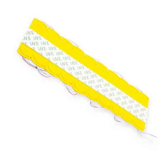 Модуль светодиодный 12V Желтый 12 SMD 2835 12D 2, 4W линза (10шт) Мукачево