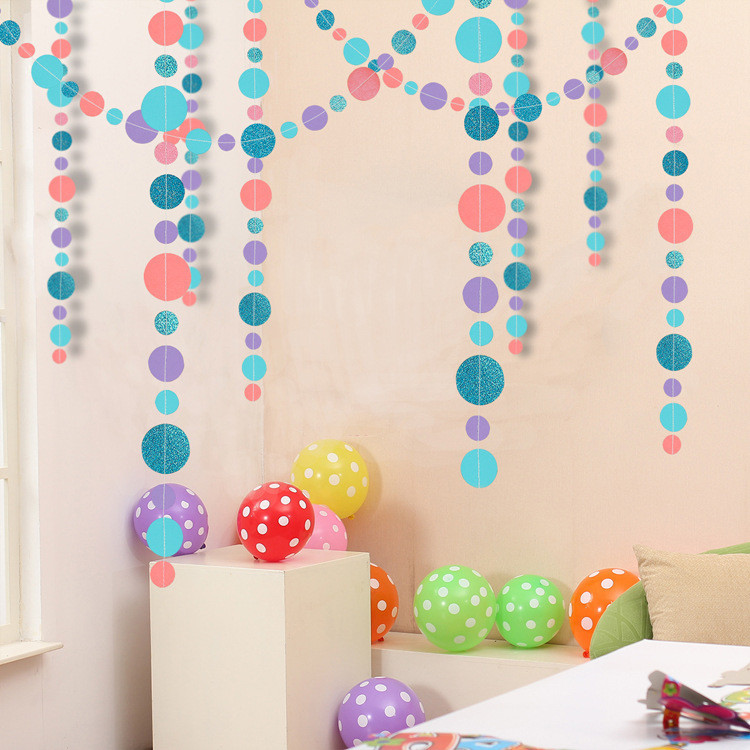 Гирлянда нитка круги 400 см разноцветный Киев - изображение 7