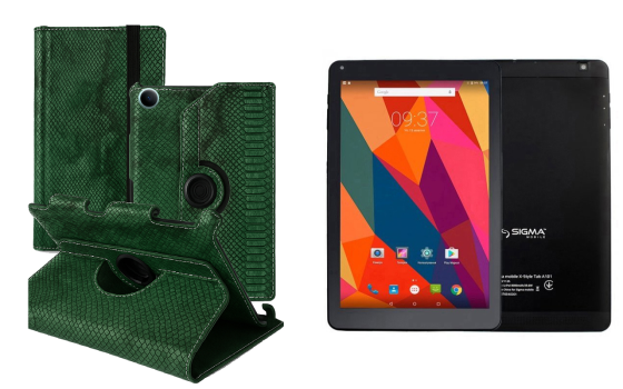 Чохол Spinner360 для планшета Sigma mobile Tab A1015, TAB A1020, колір Reptyliya Київ
