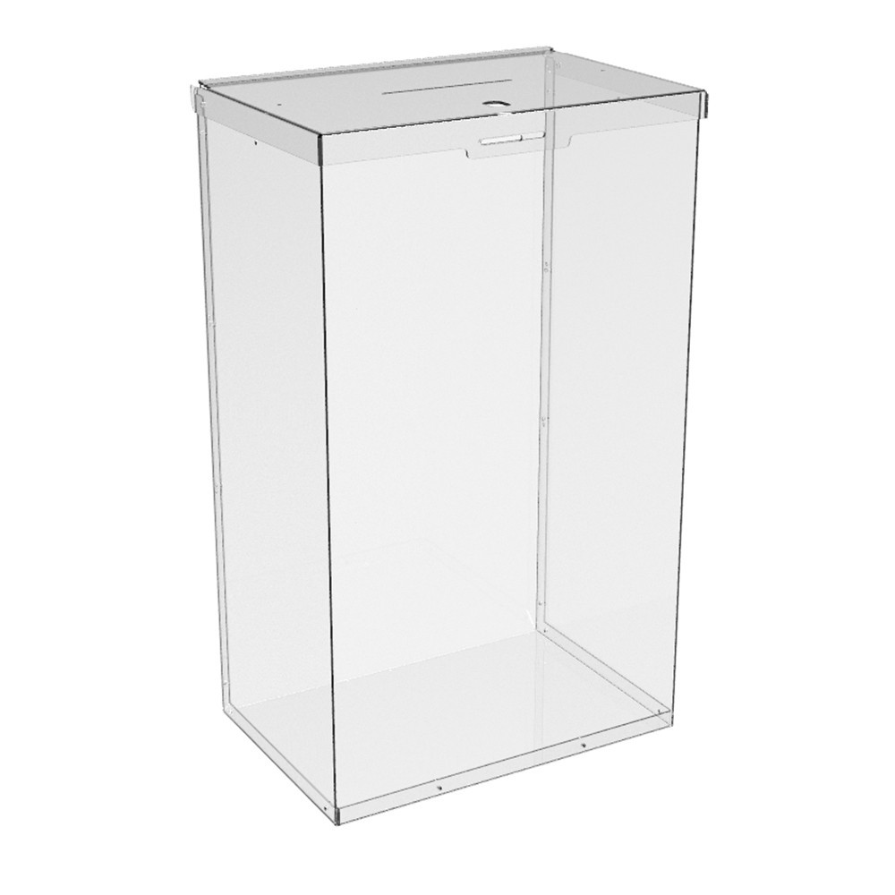 Ящик EKOSTAR с замком для пожертвований и сбора денег 300x200x500. Объем 30 литров Киев - изображение 3