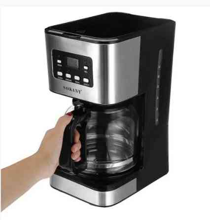 Кофеварка Sokany 121E 950w LCD-дисплей 1,5л Винница