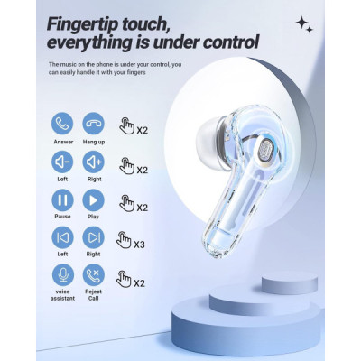 Навушники Acefast T8 Ice Blue (6974316282235) Вінниця - фото 6