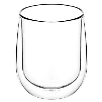 Набір склянок Ardesto з подвійними стінками BR 360 мл 2 шт прозорий (AR2636BR) Вінниця
