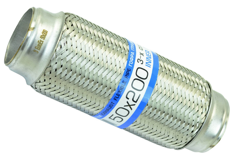 Гофра 50x200 (3-х слойная) Ланос, Astra глушителя Мукачево - изображение 2