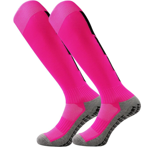 Гетри спортивні, футбольні, тренувальні, ігрові з антиковзаючим покриттям рожеві ,розмір L Кам'янець-Подільський