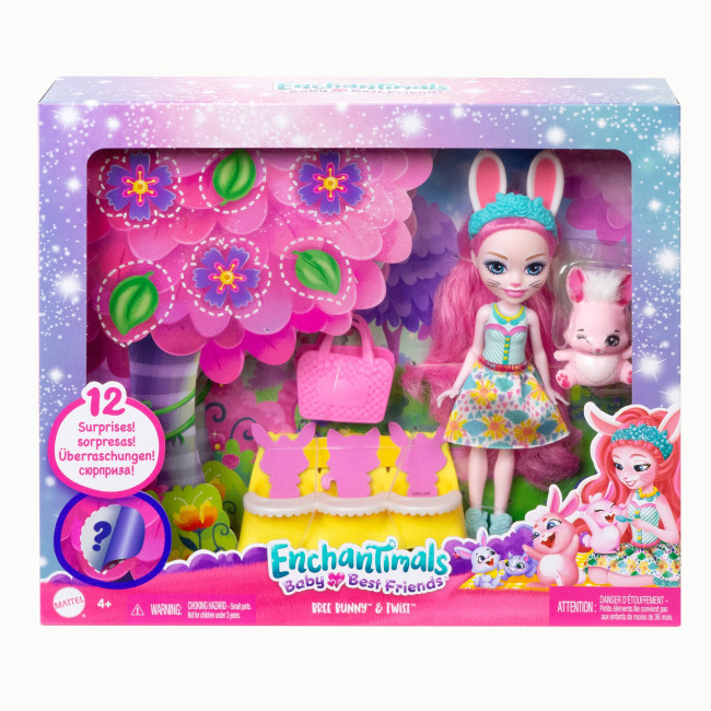 Ігровий набір Enchantimals Baby best friends Кролик Брі та Твіст (HLK85) Чернігів - фото 5