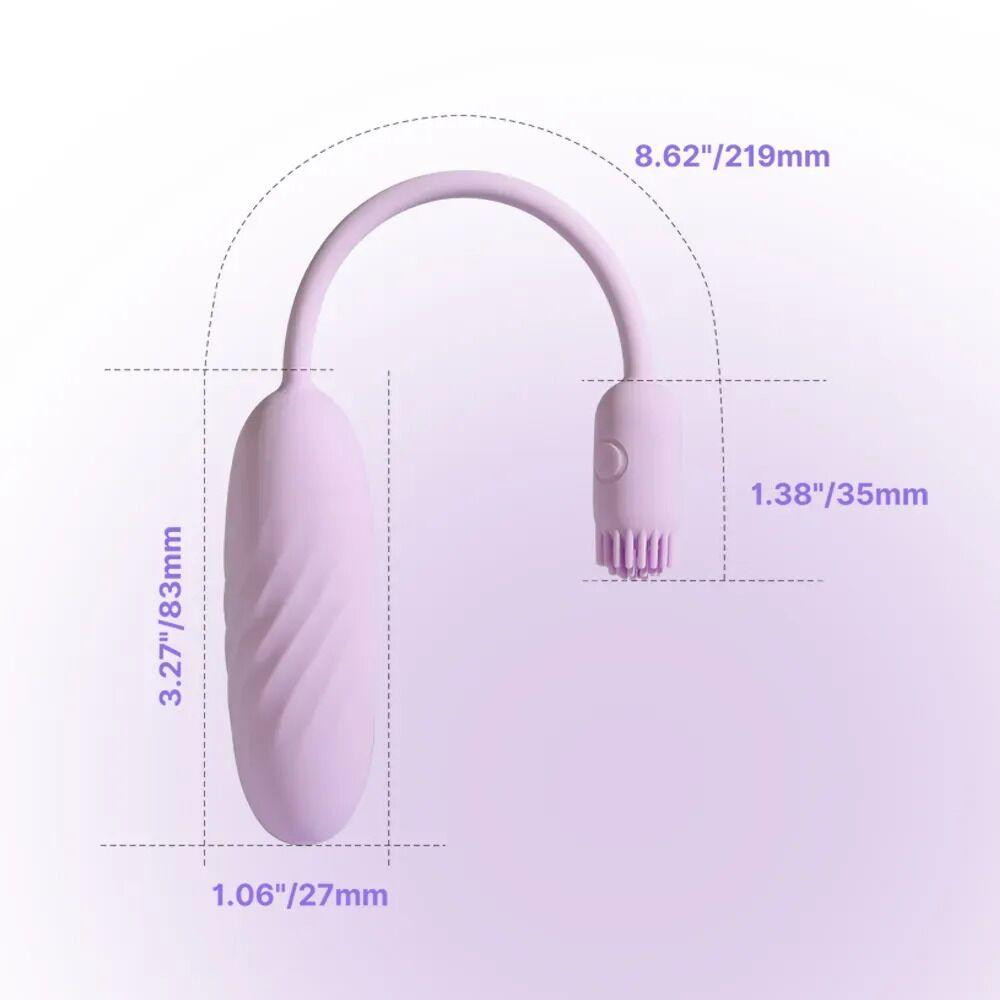 Віброяйце Svakom Plume Pastel Lilac Sex Aura Київ - фото 6