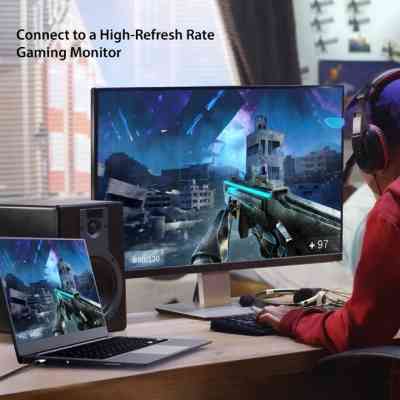 Кабель мультимедийный USB-C to HDMI M 1.8m 8K 60Hz LED RGB J5create (JCC157-N) Винница