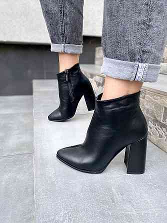 Nivelle Черевики жіночі NIVELLE 6093/48 чорні (зима, шкіра натуральна) (3888) 38р.39р. 38 Коломыя