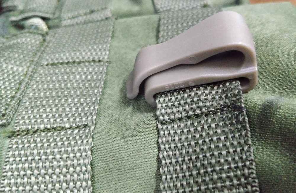 Тактична кліпса для перчаток, прищіпка на систему Моллі пластикове кріплення для військового екіпір Одеса - фото 2