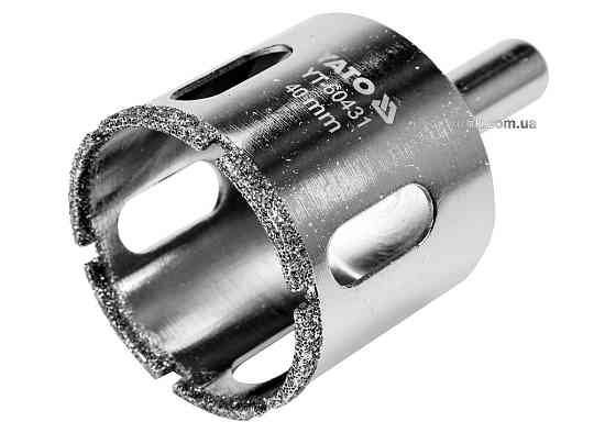 Свердло по гресу і кераміці YATO, Ø= 40 мм, при сухому і мокрому режимах [15/60] Одесса