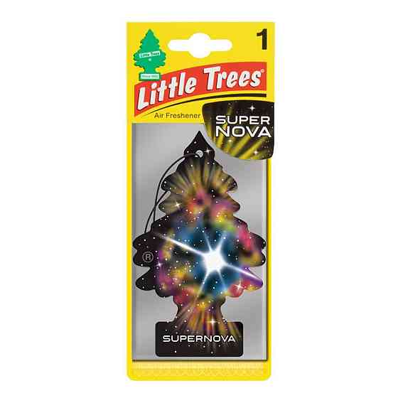 LITTLE TREES Supernova 79086 — Ароматизатор "Супернова" Ялинка | Яскравий сучасний парфумерний аромат Ковель