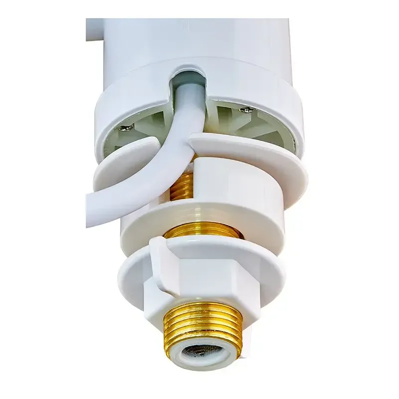 Проточний водонагрівач Zerix ELW07-E електрокран з індикатором температури (ZX4781) Чернівці - фото 3